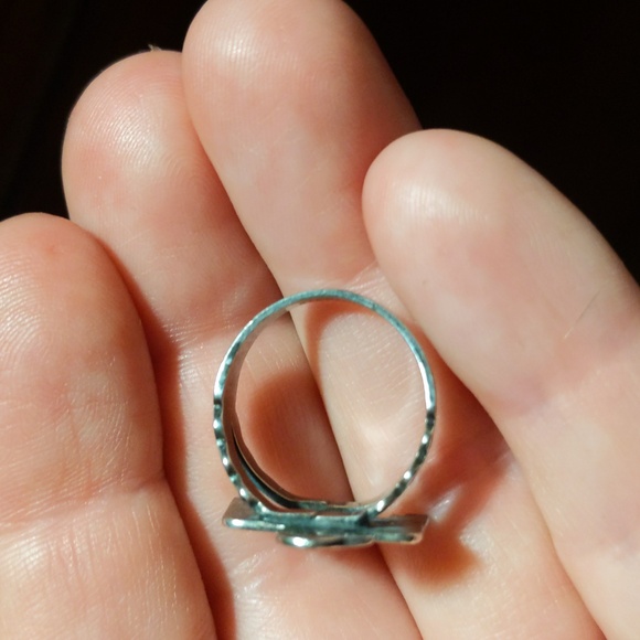 Vintage sterling silver 925 native american thunderbird ring - Picture 3 of 9